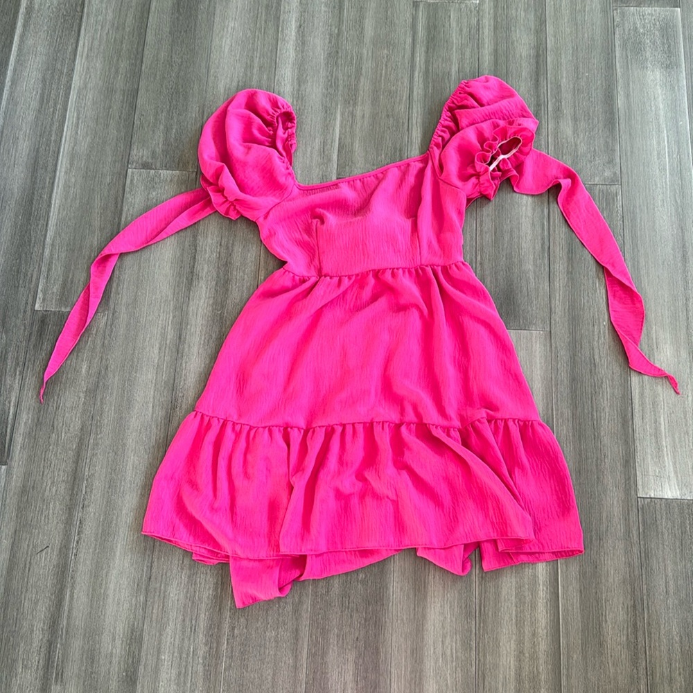 Shein tie back dress